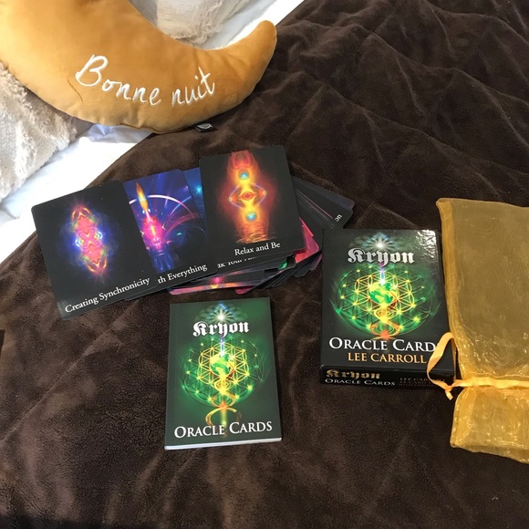 Kryon Oracle Cards by Lee Carroll- Like New - Picture 3 of 3